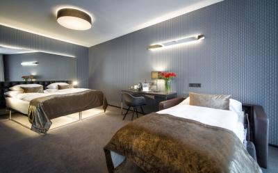 Hotel Mucha Praga - Trzyosobowy pokój Deluxe